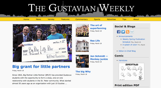 The Gustavian Weekly