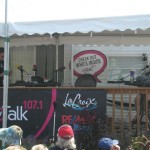 A close-up of the MyTalk 107.1 crew. A close-up of the MyTalk 107.1 crew.