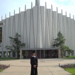 In front of Christ Chapel