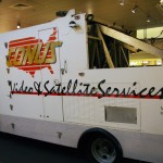 Conus Ku band satellite truck